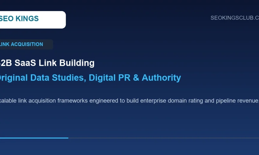 b2b saas link building strategies framework showing proprietary data studies and digital PR