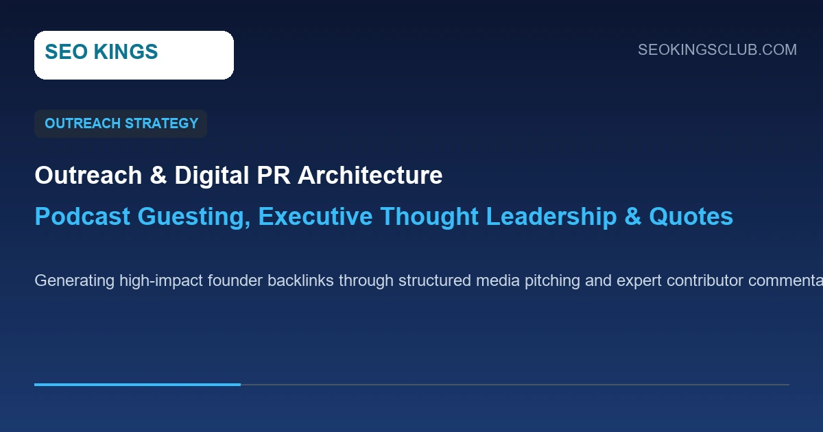 B2B SaaS link prospecting matrix evaluating domain authority editorial standards and referral traffic