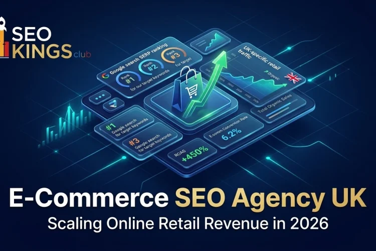 Ecommerce SEO agency UK scaling online retail revenue