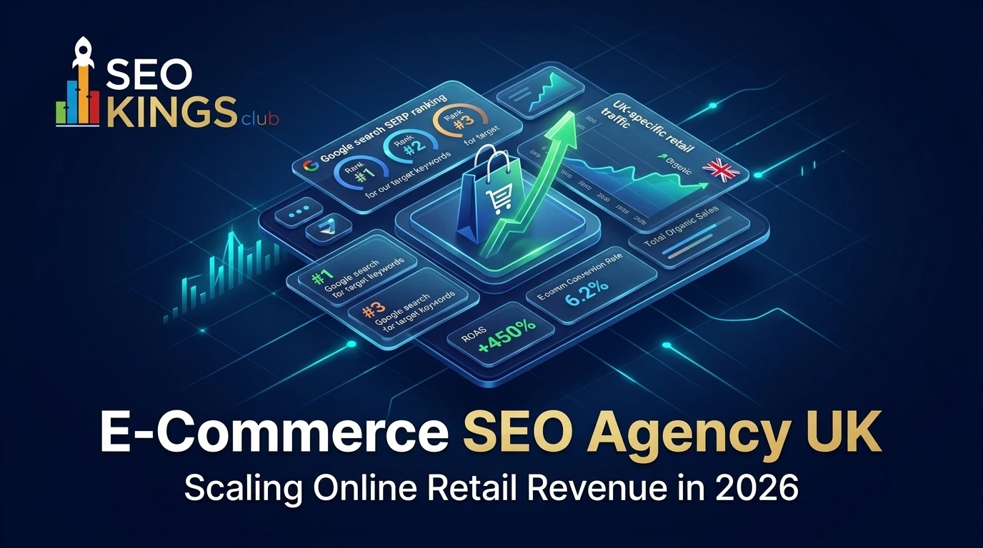 Ecommerce SEO agency UK scaling online retail revenue