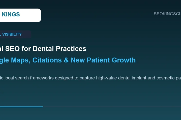 local seo for dental practices Google Maps 3 pack ranking and clinic patient acquisition
