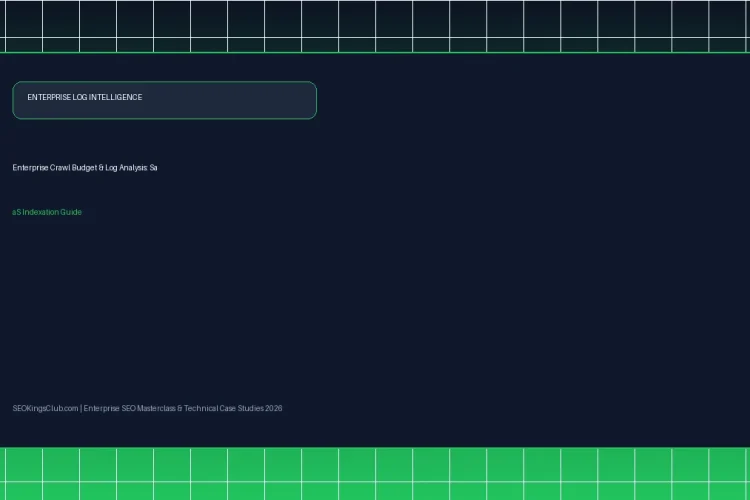 Enterprise Crawl Budget Management and Server Log Analysis: 2026 Technical SEO Blueprint